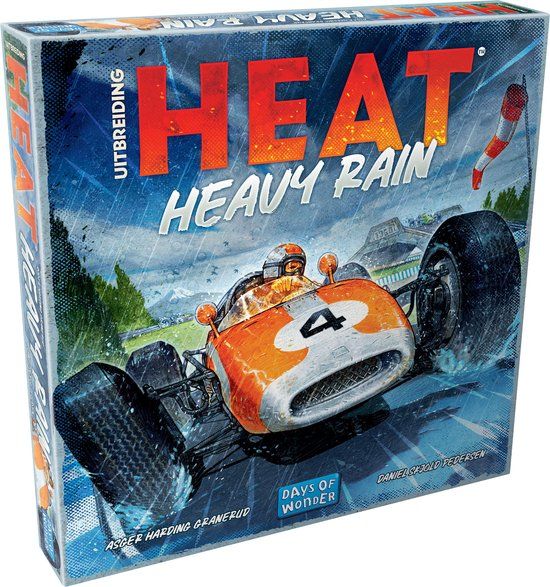 Days of Wonder - Heat Heavy Rain - Nederlandstalig Bordspel - Uitbreiding - 10+ jaar
