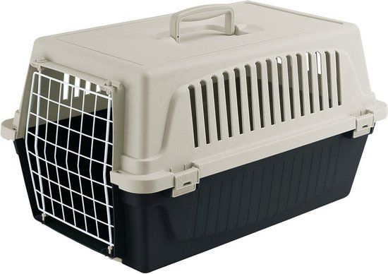Ferplast Atlas 20 Transportbox - 37x58x32 cm - Zwart