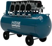 Merkloos HBM 200 Liter 4 PK Low Noise Compressor (524 l/min)