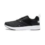 Puma Veterschoenen Lage sneakers Mannen Zwart, Wit Kunststof 44