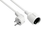 Alcasa P0102-W020 electriciteitssnoer Wit 2 m