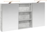 vidaXL Badkamerkastenset 3 st 120 x 10,5 x 60,5 cm Bewerkt hout