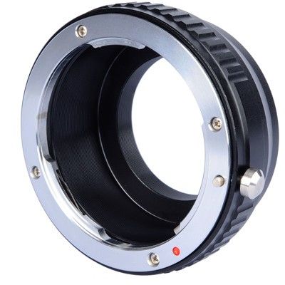 B.I.G. 421300 Camera Lens Adapter - Micro Four Thirds to Pentax K - Black/Metallic