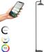 EGLO connect.z Conomavilla-Z Smart Vloerlamp - LED - 151 cm - Zwart/Wit - Instelbaar RGB & wit licht - Dimbaar - Zigbee