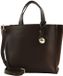 FURLA Leren handtas schoudertas Divide It Tote Toni Espresso donkerbruin
