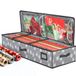 Inpakpapier Opbergcontainer - Geschikt voor maximaal 27 rollen van 1 3/8\" Diam. - Onderbed Gift Wrap Organizer Tassen, Inpakpapierrollen, lint en strikken - Onder het bed - Duurzaam materiaal 600D -