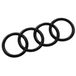 Audi 83A071802 Teken achterklep Ringen Black Edition Embleem Blackline Logo Zwart