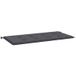 Coussin de banc de jardin anthracite 100x50x4 cm tissu Oxford