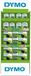 Dymo Display: 20 x LetraTag 200B promopack + 40 x tape (20 x papier en 20 x plastic)