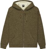Quiksilver Keller Sweatshirt Met Rits Groen XL Man
