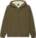 Quiksilver Keller Sweatshirt Met Rits Groen XL Man