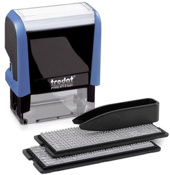 Trodat 4913S - 58 x 22 mm - Black