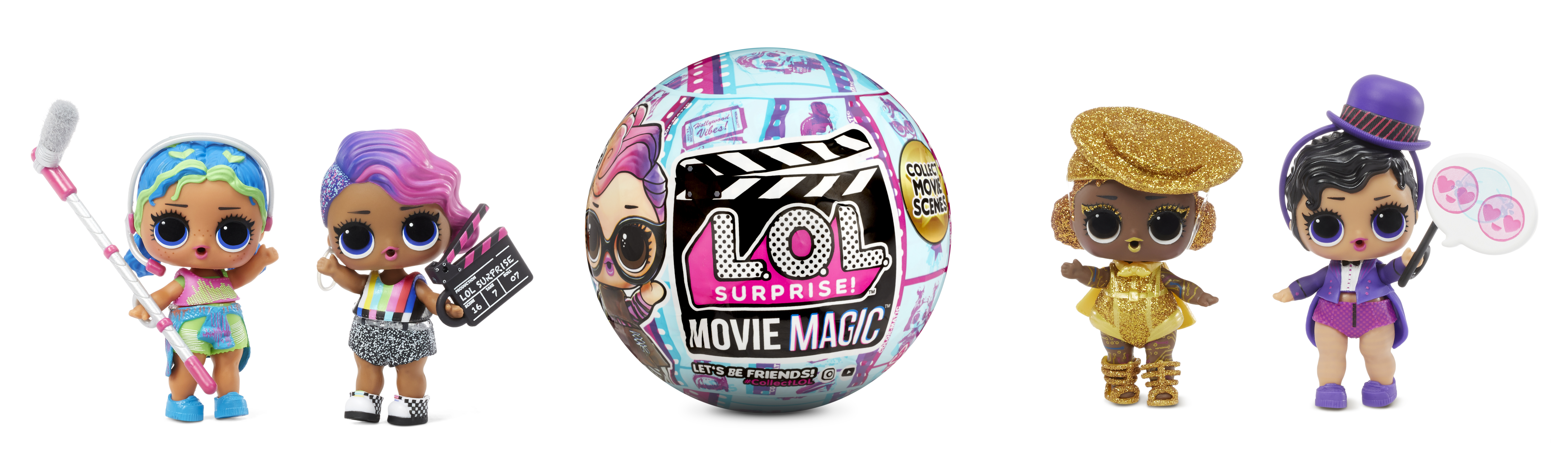 L.O.L. Surprise! Movie Magic Doll Asst in PDQ