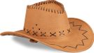 Merkloos Relaxdays Cowboyhoed Carnaval - Bruin - Polyester - Unisex - Volwassenen