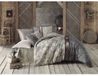 Bol Housse de couette - 1 housse de couette 220 x 240 cm + 2 taies d'oreiller 60 x 60 cm - 65% Coton, 35% Polyester - Gris