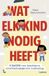 Wat Lannoo Wat elk kind nodig heeft: 5 basics voor krachtig en ontwikkelingsgericht ouderschap