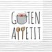 Riethmüller Eten Guten Appetit servet 16 stuks 33x33 cm