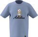 adidas FOOD PACK GRAPHIC T-SHIRT KIDS, glow blue, 5-6 Years