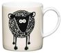 KitchenCraft Tasse à expresso - Motif mouton - 80 ml