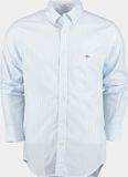 Gant Overhemd heren Blauw Regular Fit Poplin 3000130/455