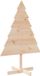 vidaXL - Sapin de Noël - 110 cm - Bois massif