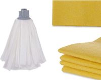 BigBuy Home Cleaning & Storage Kit 23 x 6 x 31 cm Grey White (5 pcs)