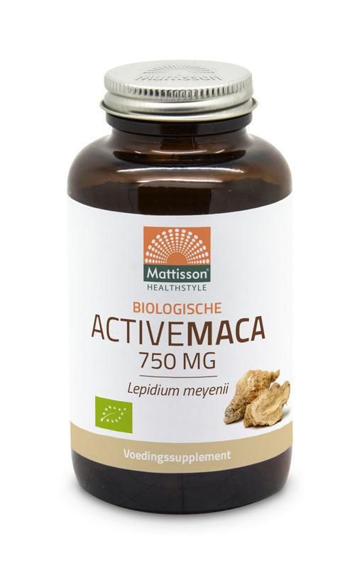 Mattisson Active Maca 750mg Capsules 90st
