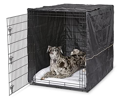 MidWest Homes for Pets XXL Dog Crate Cover - Fits SL54 & SL54DD - Gray