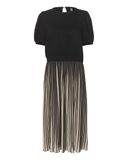 CULTURE Jurk 'CUCarly' beige / zwart