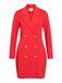 VILA Robe 'CLARA' Rouge