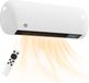 HOMCOM Wandverwarming PP 50x19x14cm Wit