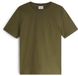 Tommy Hilfiger Heren T-shirt met Ronde Hals en Korte Mouwen - Olijfgroen