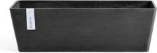 Ecopots Bruges 45 - Dark Grey - 45 x 17,7 x H17 cm - Rechthoekige donkergrijze bloempot / plantenbak