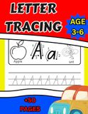 ABC Letter Tracing Book Handwriting Practice for Kids: A-Z Alphabet Letter Alphabet Handwriting Practice Workbook | Learn to Write and Trace Book for ... 3-5 50+ pages make a good gift to litle one