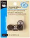 Derde Dritz Drukknoppen, messing antiek, 1,6 cm