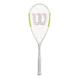 Wilson TEMPEST PRO Squash Racket, uniseks, voor volwassenen, wit/goud, 0