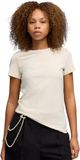 Puma T-shirt Dames ESS Script Tee Beige - Maat L