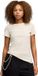Puma T-shirt Dames ESS Script Tee Beige - Maat L
