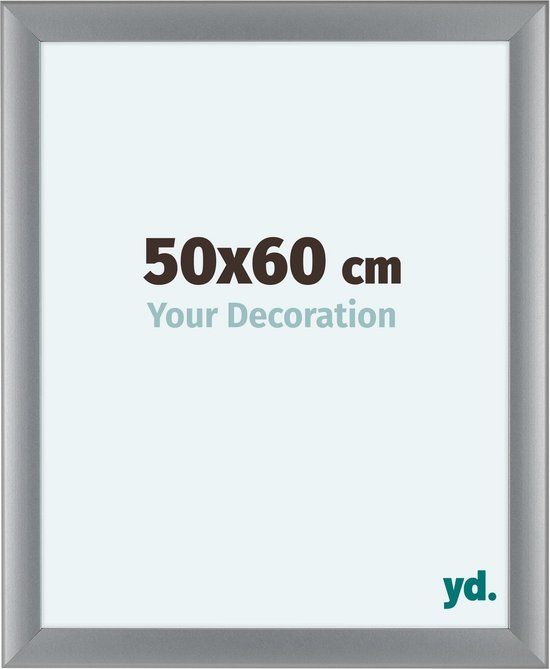 Your Decoration Fotolijst 50x60 cm - MDF - Zilver Mat - Como