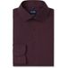 OLYMP 24/7 Luxor modern fit chemise - longueur de manche 7 - structure - bordeaux - facile à repasser - taille du col : 44 (taille UE : XL)