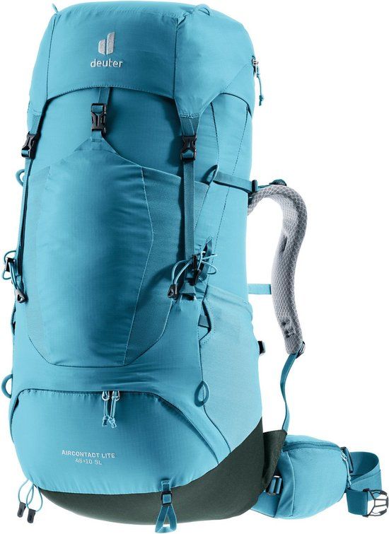Deuter Aircontact Lite 45 + 10 SL - Trekkingrugzak - Dames - Lagoon / Ivy - 45 + 10 L - 2023