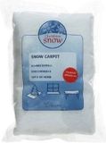 Merkloos / Sans marque Decoris Sneeuwdeken/sneeuwtapijt - 4x stuks - wit - 200 x 50 cm - polyester - sneeuw ondergrond
