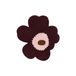 Marimekko - Tapis de bain Unikko - Rose - Coton éponge bio - Designer Maija Isola