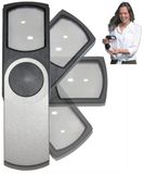 Loupe 3x avec éclairage LED, loupe de lecture compacte pour seniors