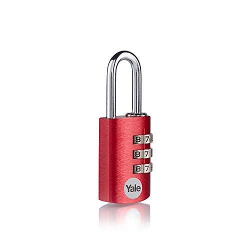 Yale YE3CB/20/121/1/CO aluminium cijferslot 20mm koper