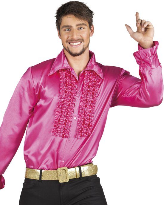 Generik Party - Shirt - Roze - XXL - 8712026021397
