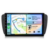 Hexinex Android 15 autoradio avec Wi-Fi, 9 pouces, convient pour Seat Ibiza (2009-2013), avec GPS, Bluetooth, 2 Go de RAM et 64 Go de stockage