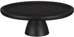 Mica Decorations Tallo Taartplateau - H10 x Ø30 cm - 100% FSC Mangohout - Zwart