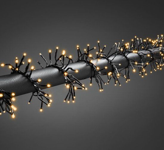 Konstsmide Clusterverlichting - 1152 LEDs - 8.6 meter - Amber - IP44