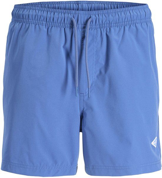 JACK&JONES JPSTMAUI TROPIC SOLID SWIM SHORTS REG SN Blauw Heren Zwembroeken